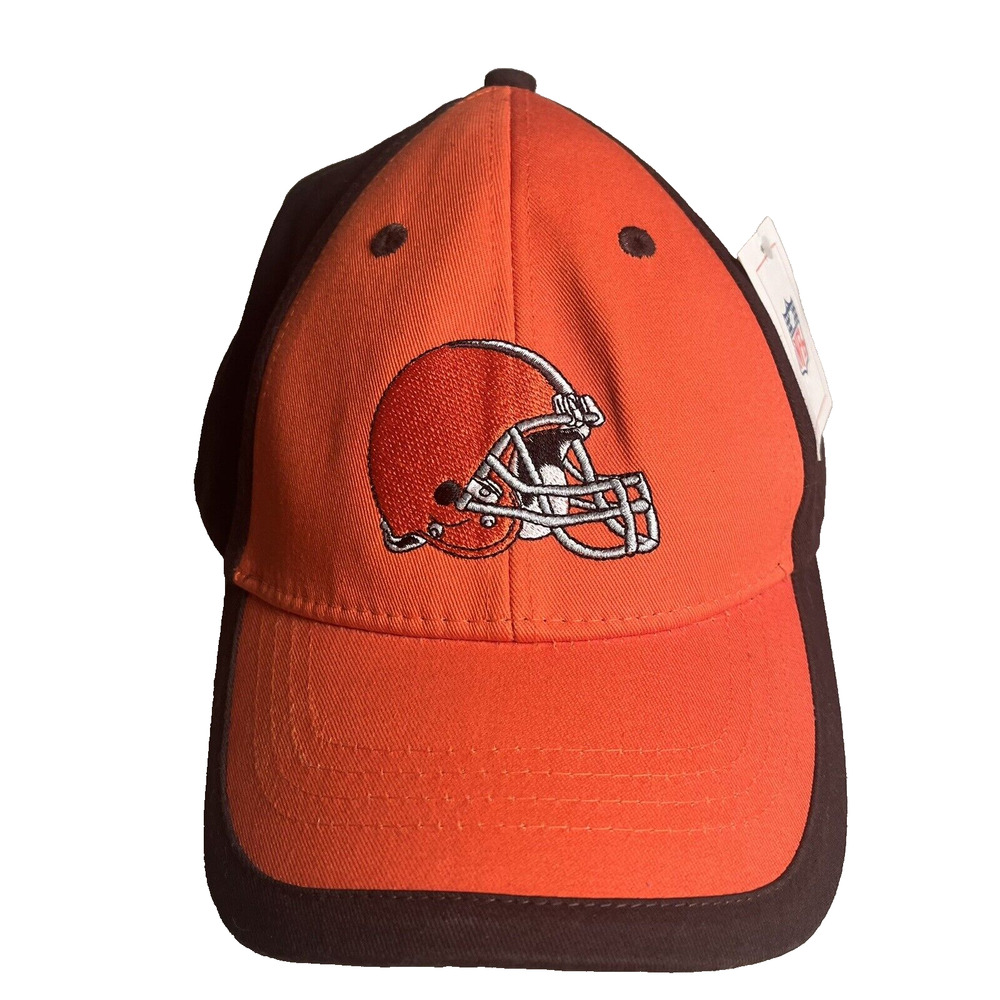 NFL Cleveland Browns Vintage Baseball Cap Hat w/Tags 90s 100% Cotton Adjustable